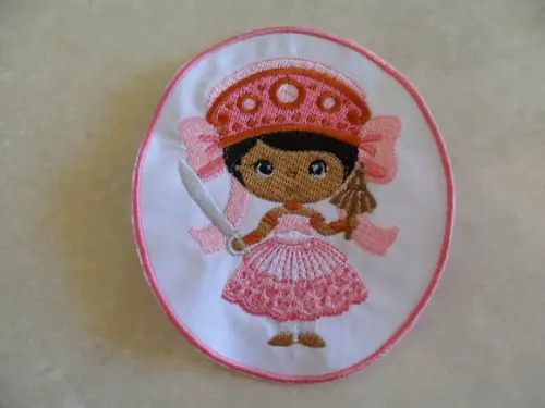Patch Bordado Termocolante Orixá Ewá