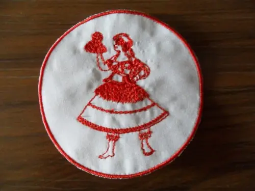 Patch Bordado Termocolante Orixá Ewá