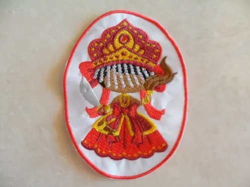 Patch Bordado Termocolante Orixá Iansã De Franja