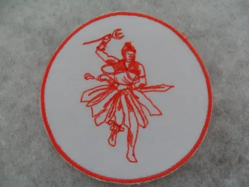 Patch Bordado Termocolante Orixá Exu