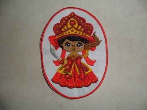 Patch Bordado Termocolante Orixá Iansã II