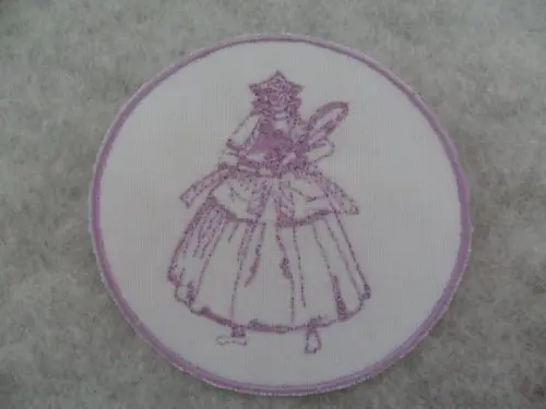 Patch Bordado Termocolante Orixá Nanã Buruquê