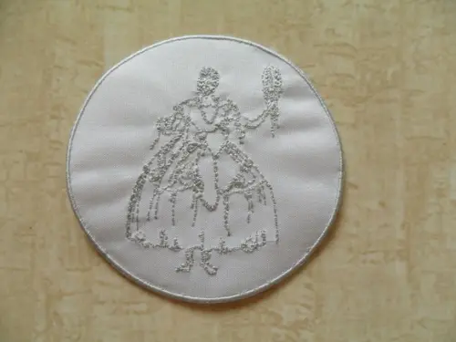 Patch Bordado Termocolante Orixá Iemanjá