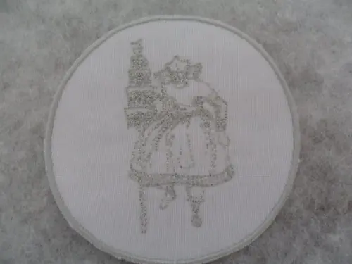Patch Bordado Termocolante Orixá Oxalá