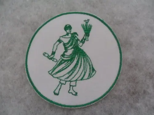 Patch Bordado Termocolante Orixá Ossain