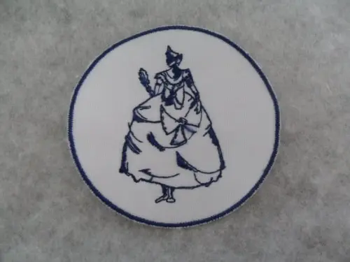 Patch Bordado Termocolante Orixá Oxum
