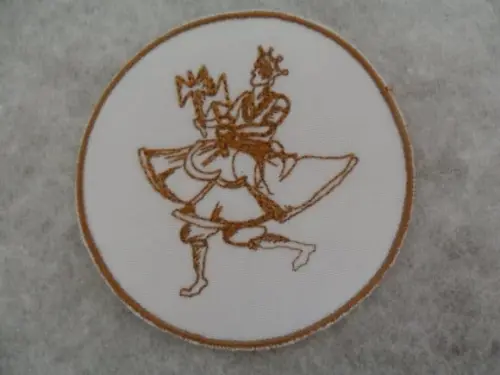 Patch Bordado Termocolante Orixá Xangô