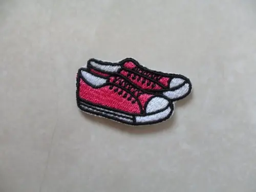 Patch Bordado Termocolante Par de Tênis Ii