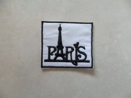 Patch Bordado Termocolante Paris