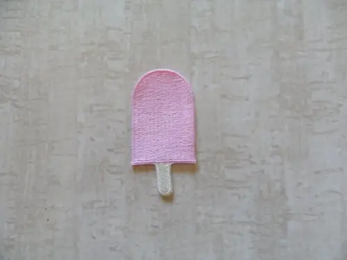 Patch Bordado Termocolante Picolé