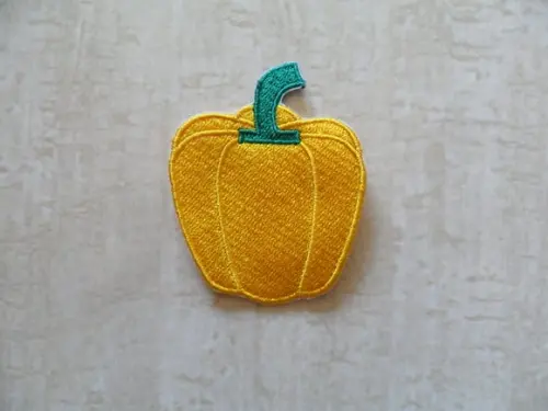 Patch Bordado Termocolante Pimentão
