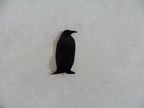 Patch Bordado Termocolante Pinguim