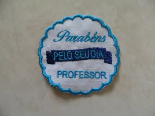 Patch Bordado Termocolante Professor IV
