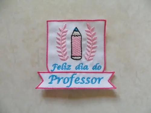 Patch Bordado Termocolante Professor III