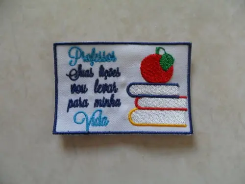 Patch Bordado Termocolante Professor VII