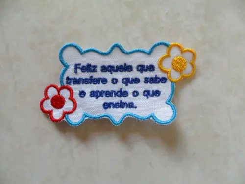 Patch Bordado Termocolante Professor II