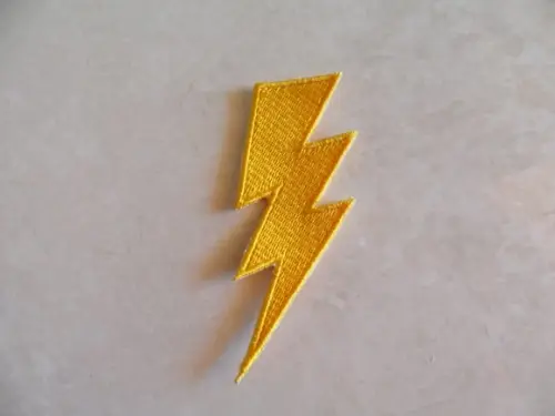 Patch Bordado Termocolante Raio