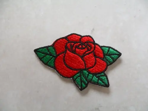 Patch Bordado Termocolante Rosa