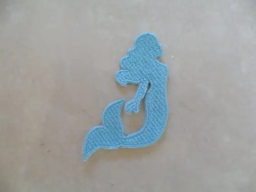 Patch Bordado Termocolante Sereia