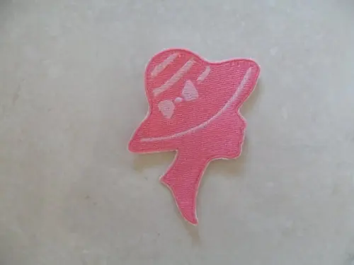 Patch Bordado Termocolante Silhueta Mulher