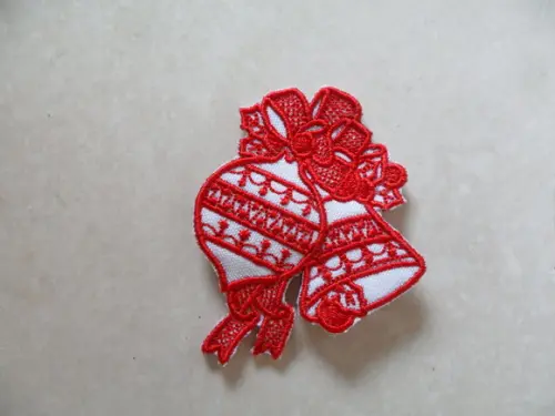 Patch Bordado Termocolante Sino Natal I