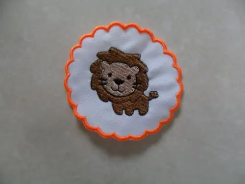 Patch Bordado Termocolante Tag Leão