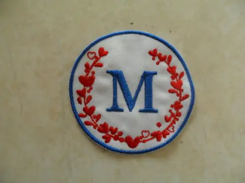 Patch Bordado Termocolante Tag Monograma Iii