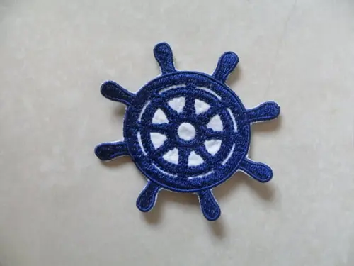 Patch Bordado Termocolante Timão Navio