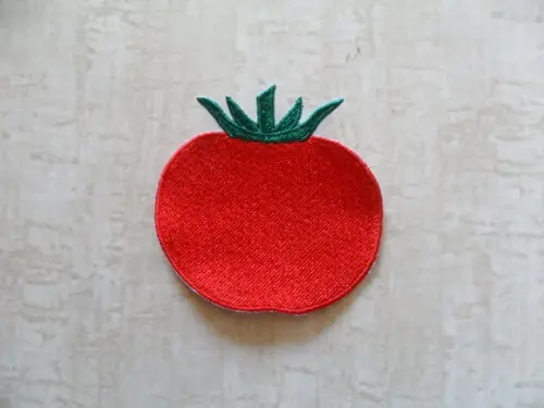 Patch Bordado Termocolante Tomate