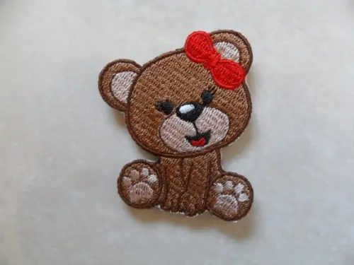 Patch Bordado Termocolante Ursa