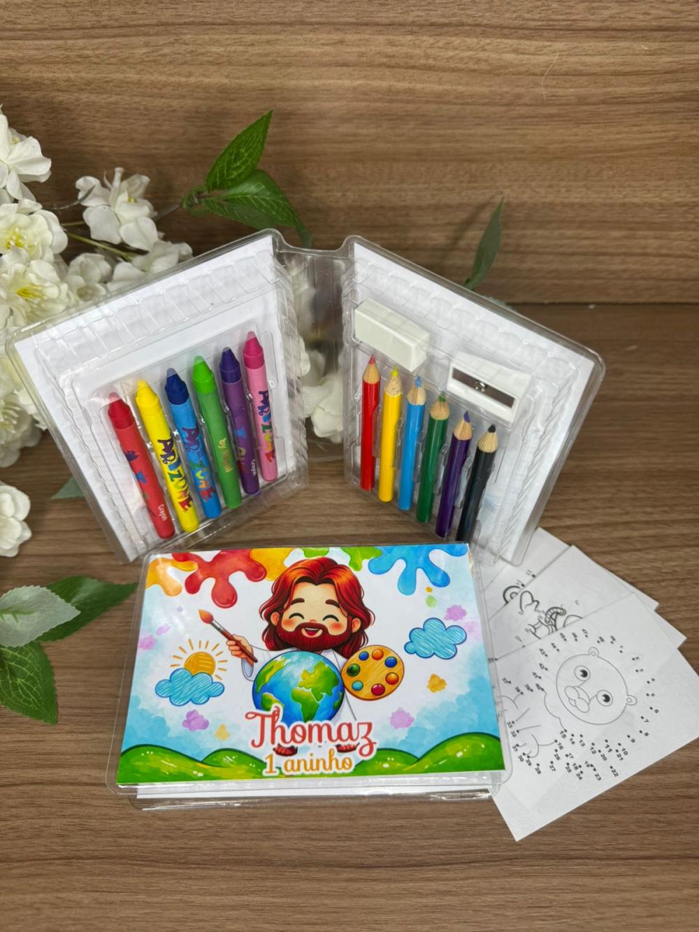 Estojo de Pintura 20 Peças O Maior Pintor do Mundo