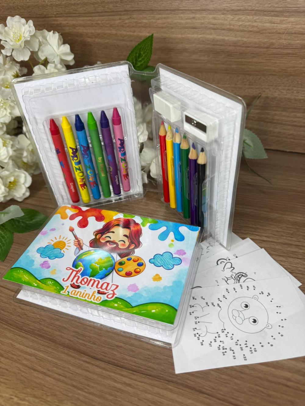 Estojo de Pintura 20 Peças O Maior Pintor do Mundo