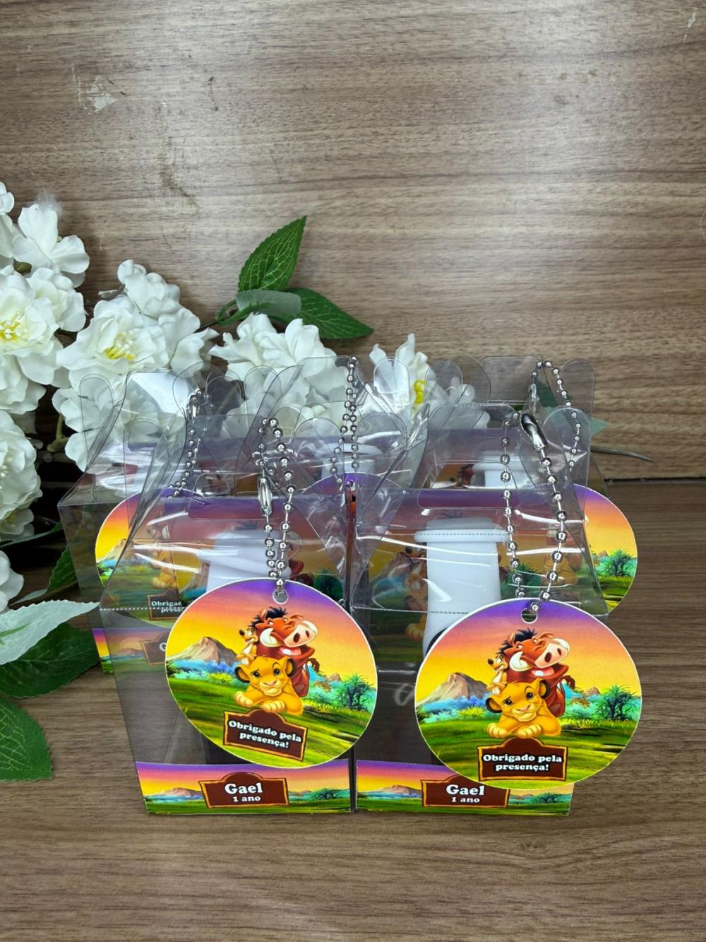 Relógio Digital Infantil com Caixinha Personalizada Rei Leão