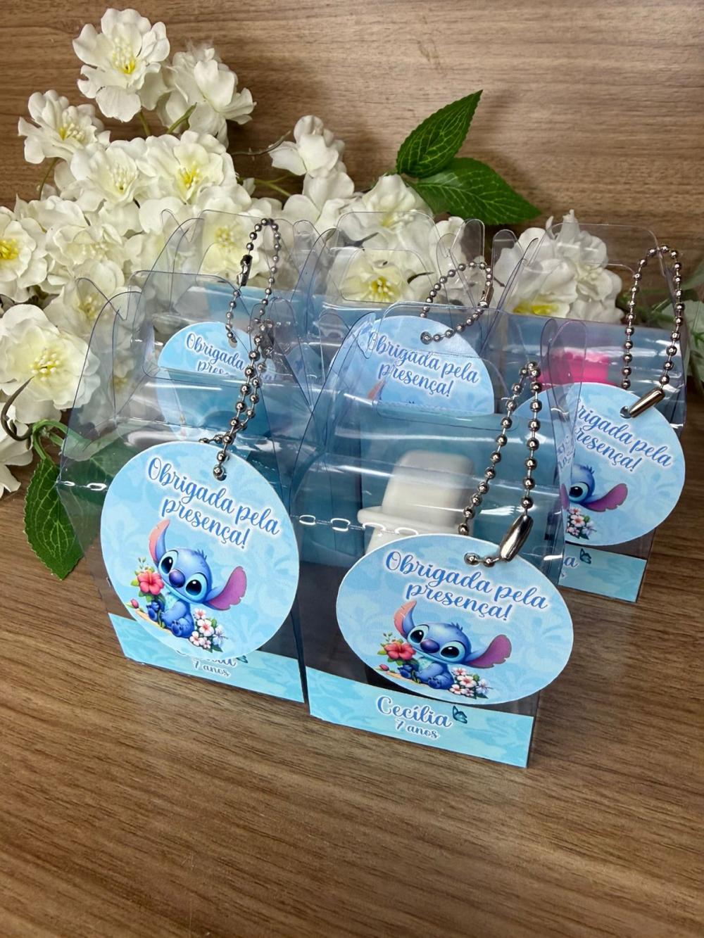 Relógio Digital Infantil com Caixinha Personalizada Stitch