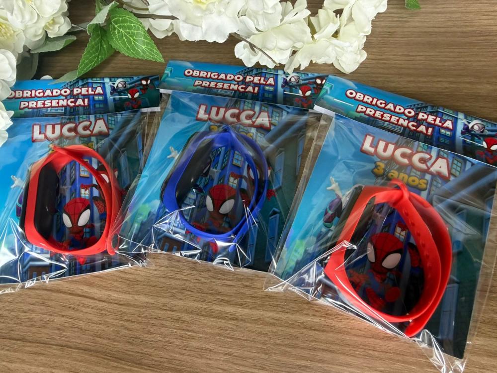 Relógio Digital Infantil Personalizado Spidey E Seus Amigos