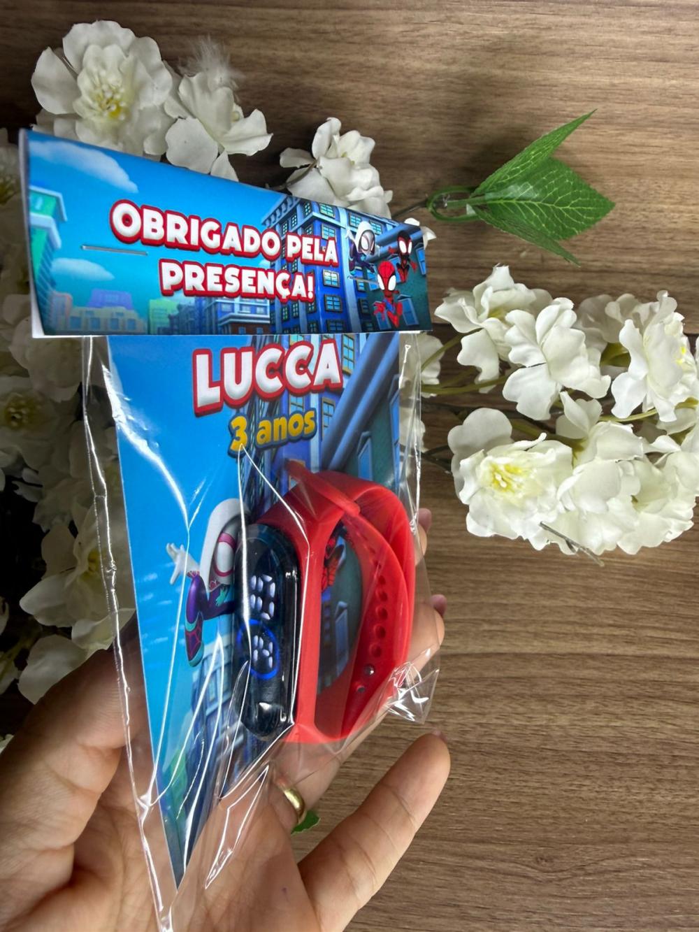 Relógio Digital Infantil Personalizado Spidey E Seus Amigos
