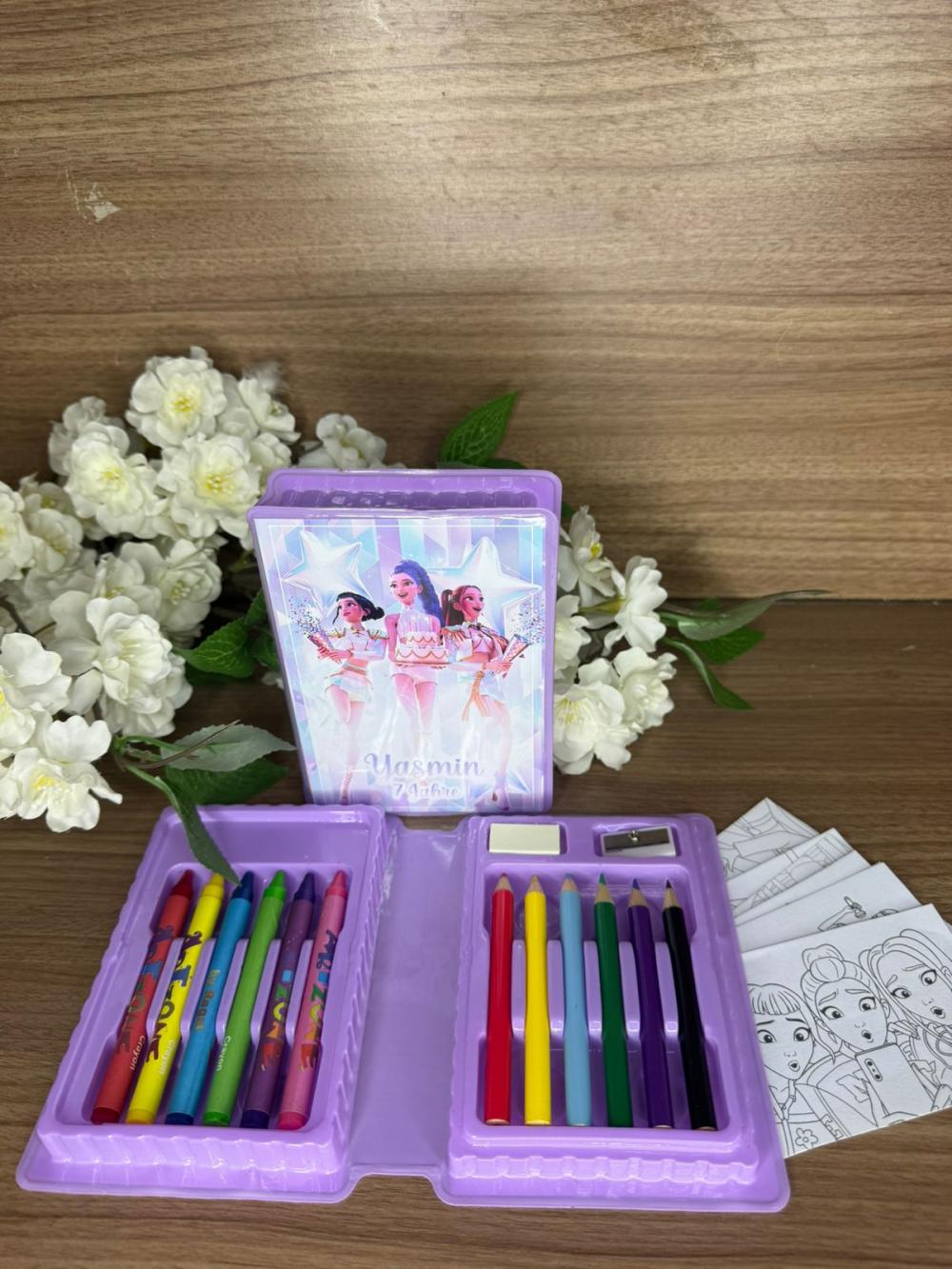 Estojo de Pintura 20 Peças Guerreiras K Pop