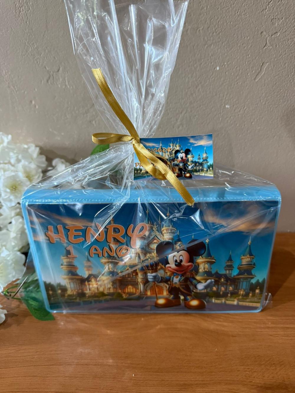 Estojo de Pintura Personalizado Luxo 50 Peças Mickey