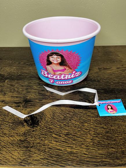 Balde Personalizado 1,5 l Barbie