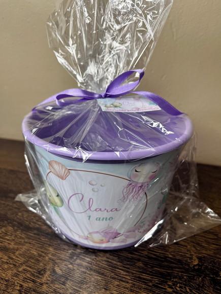 Balde Personalizado 1,5 l Fundo do Mar