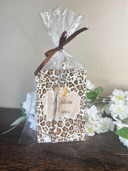 Bloquinho com Lapis Personalizado 14x10 Trintou Oncinha