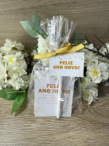 Bloquinho com Lápis Personalizado Natal / Boas Festas