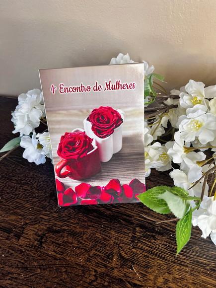 Bloquinho Personalizado 14x10 Encontro de Mulheres