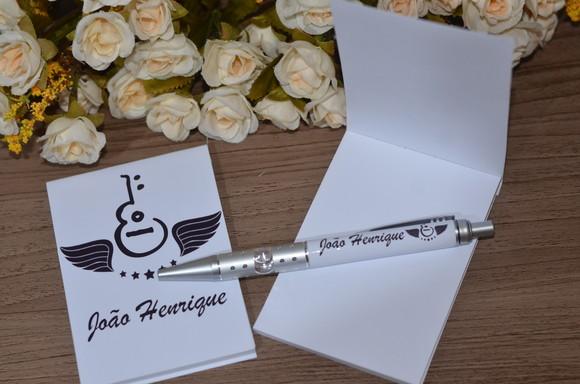 Bloquinho Personalizado com Caneta