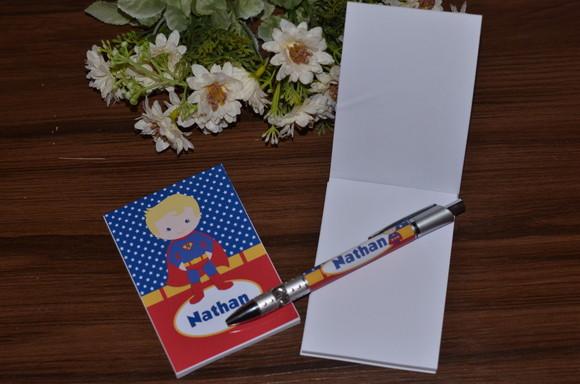 Bloquinho Personalizado com Caneta
