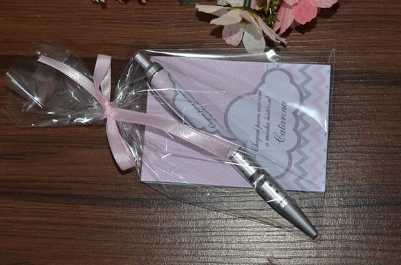 Bloquinho Personalizado com Caneta