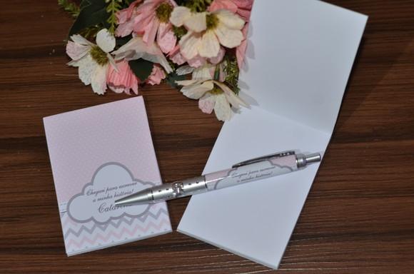 Bloquinho Personalizado com Caneta