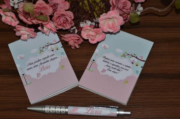 Bloquinho Personalizado com Caneta