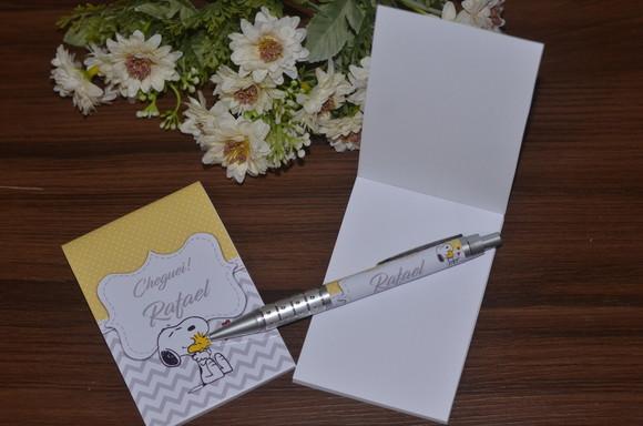 Bloquinho Personalizado com Caneta