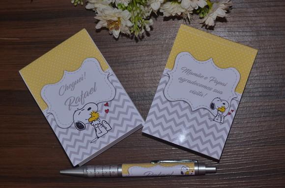 Bloquinho Personalizado com Caneta
